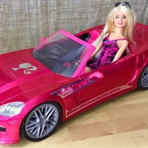 BARBIE CRUISIN’ CORVETTE Convertible Sports Car with Doll